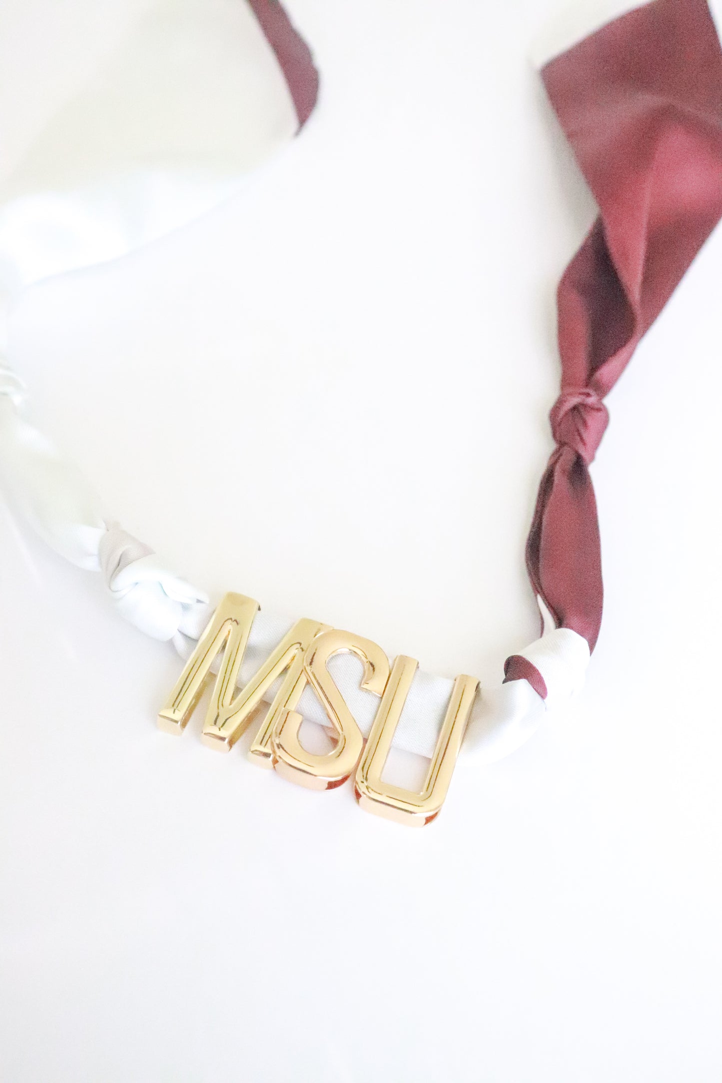 MSU Scarf Necklace