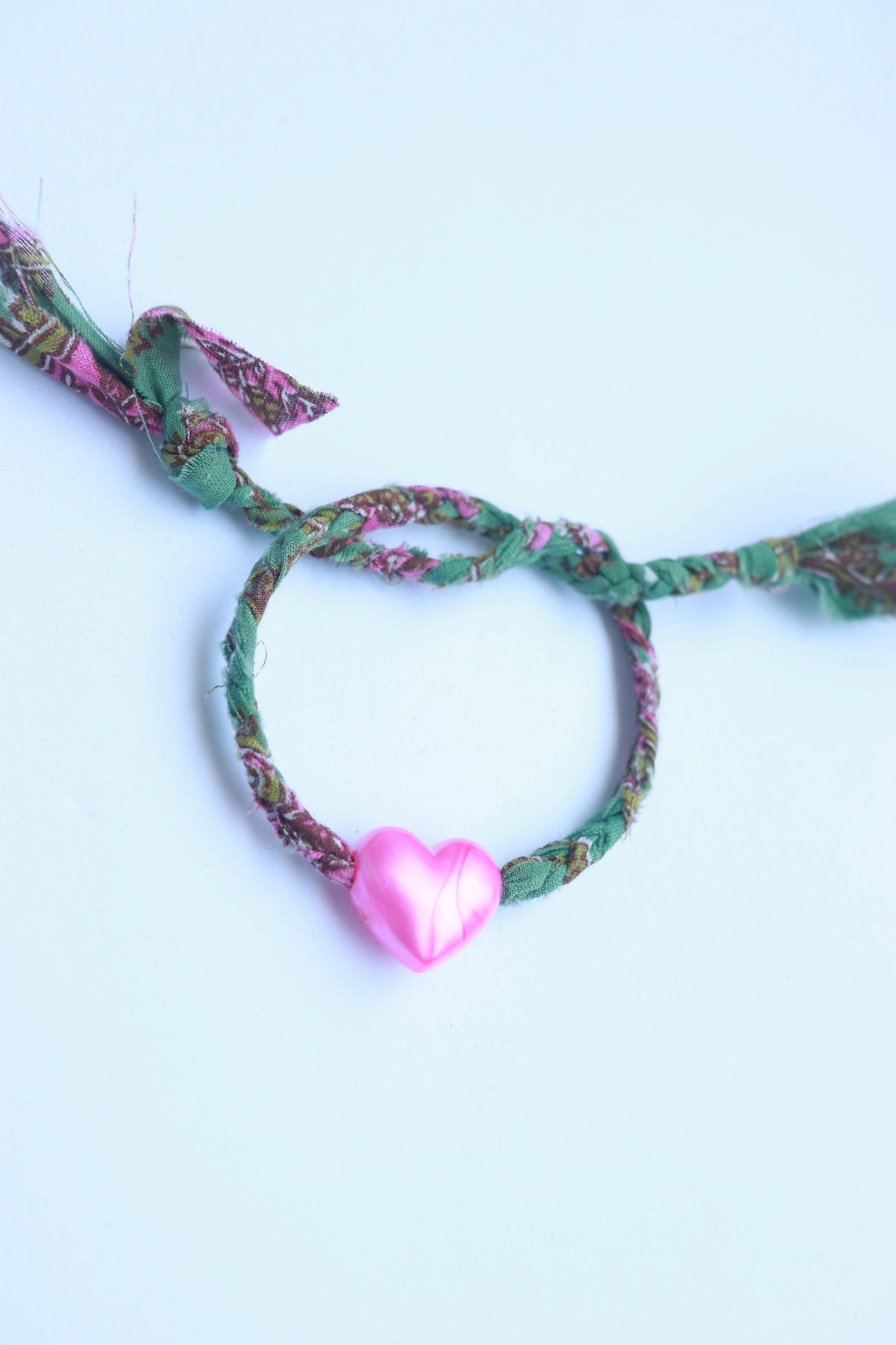 Resin Heart Bracelet