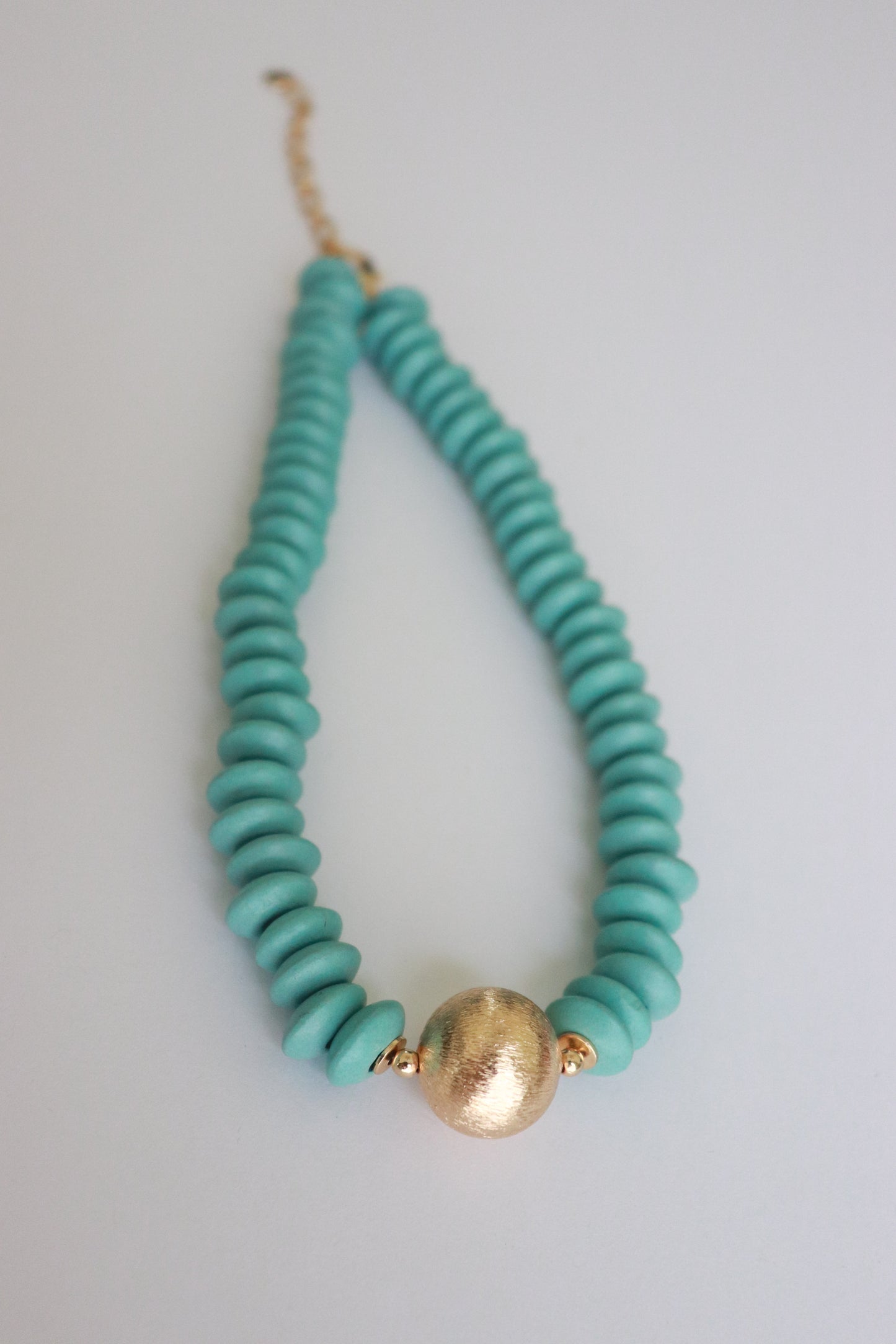 Disk & Ball Necklace