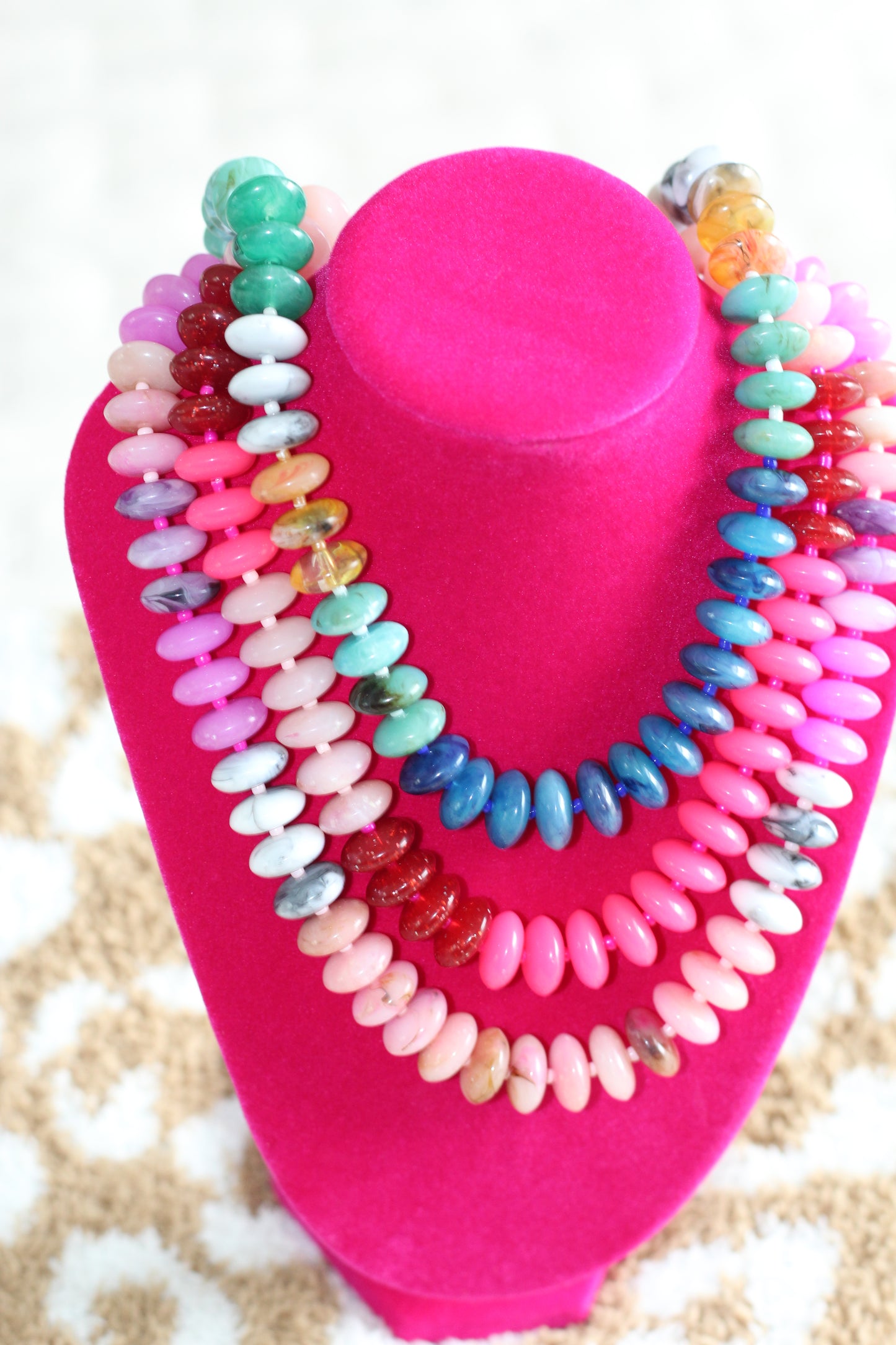 Oval Ombre Necklace