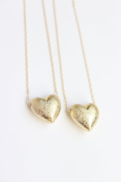 Gold Heart Necklace