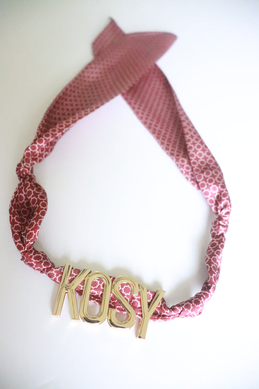 KOSY Scarf Necklace