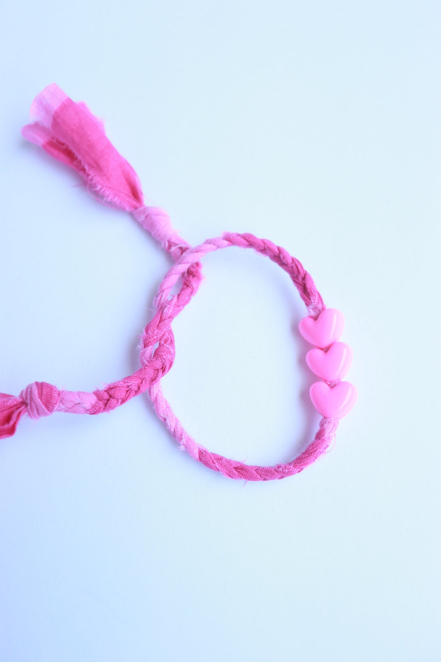 Resin Heart Bracelet