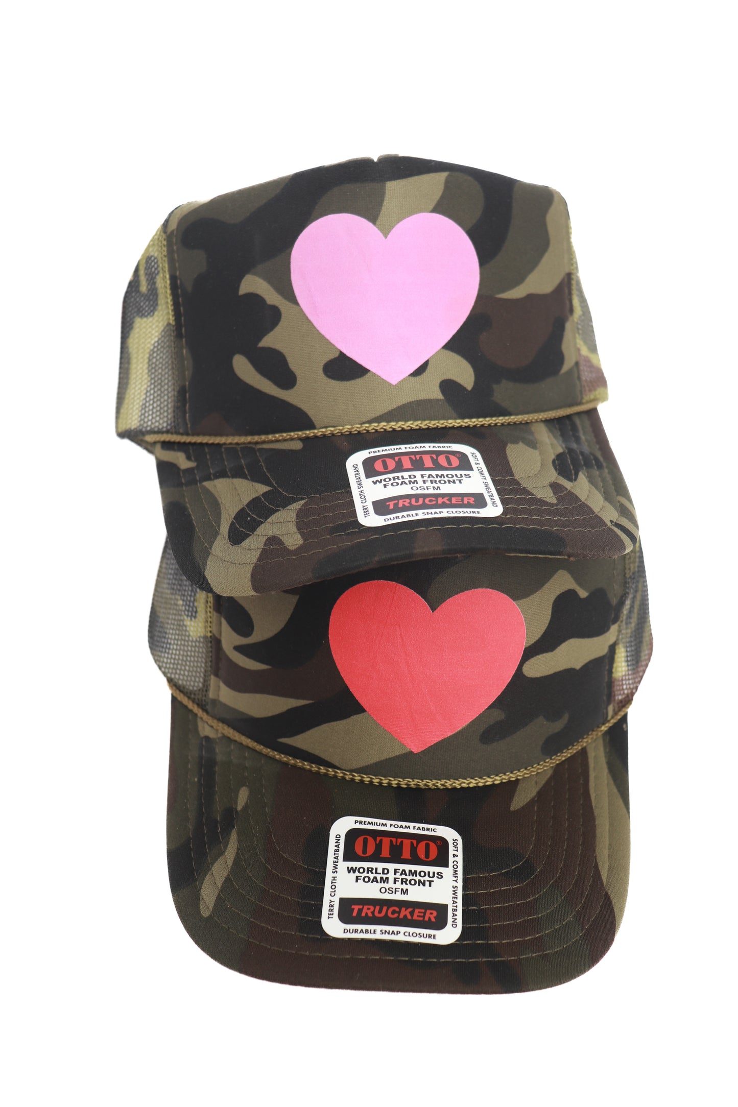 Camo Heart Trucker