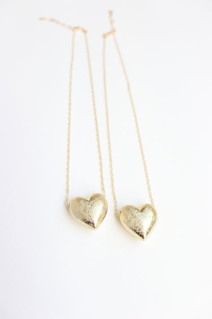 Gold Heart Necklace