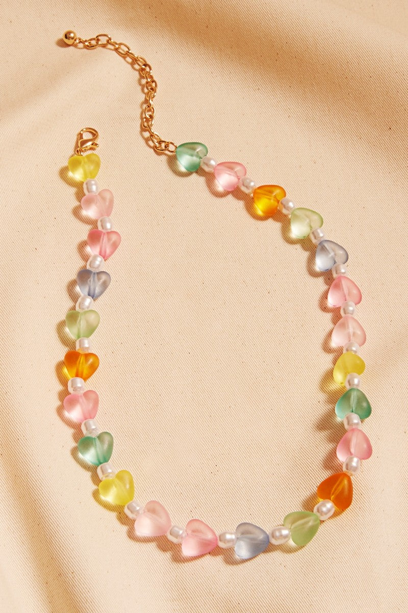 Seaglass Heart Necklace