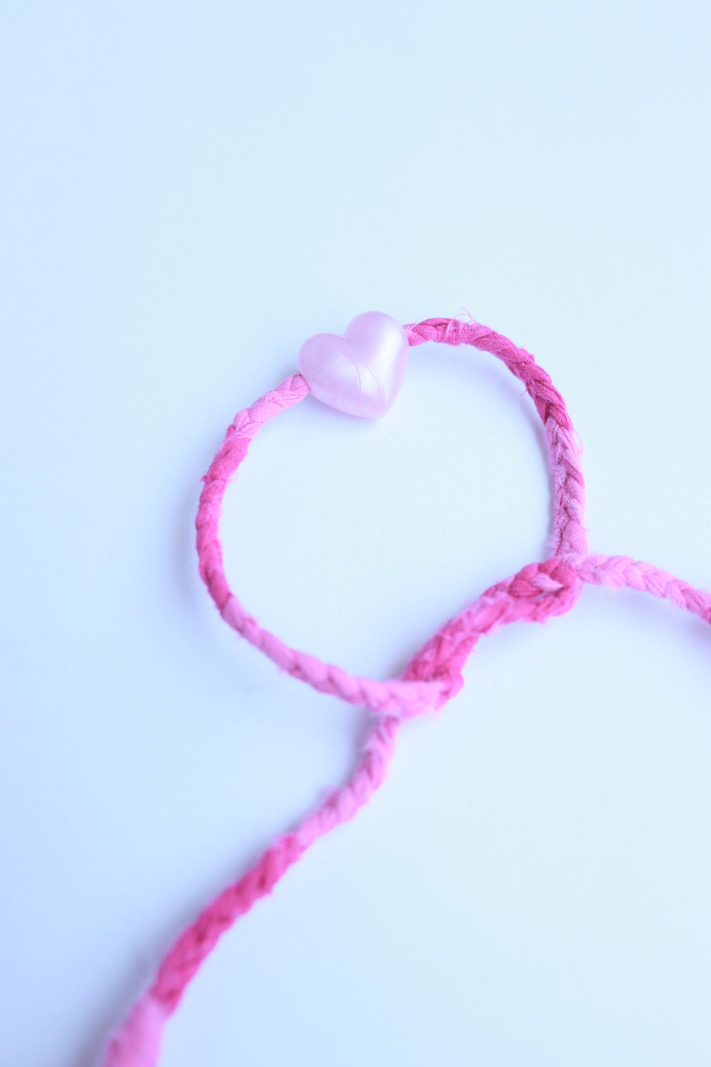 Resin Heart Bracelet