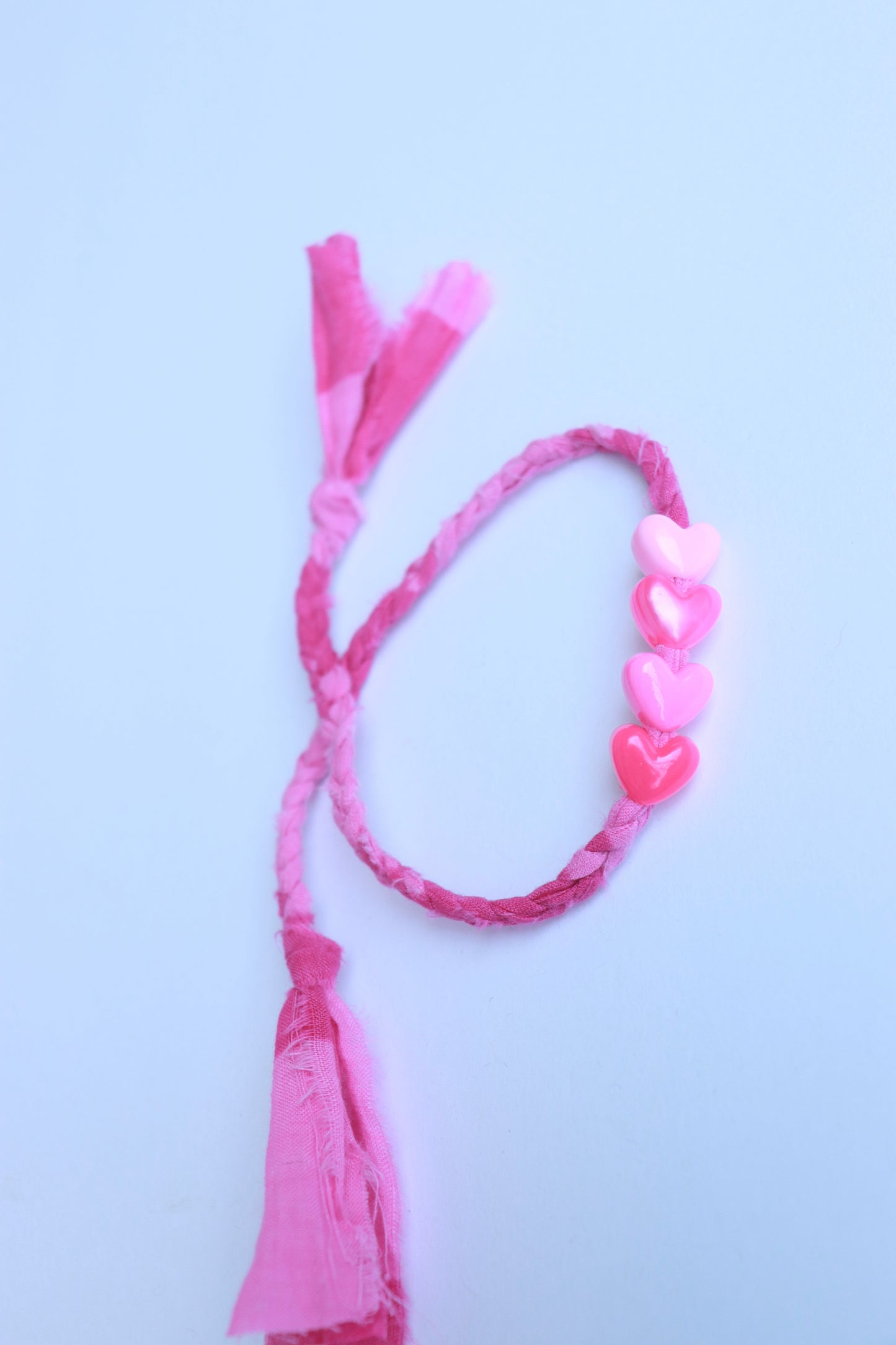 Resin Heart Bracelet