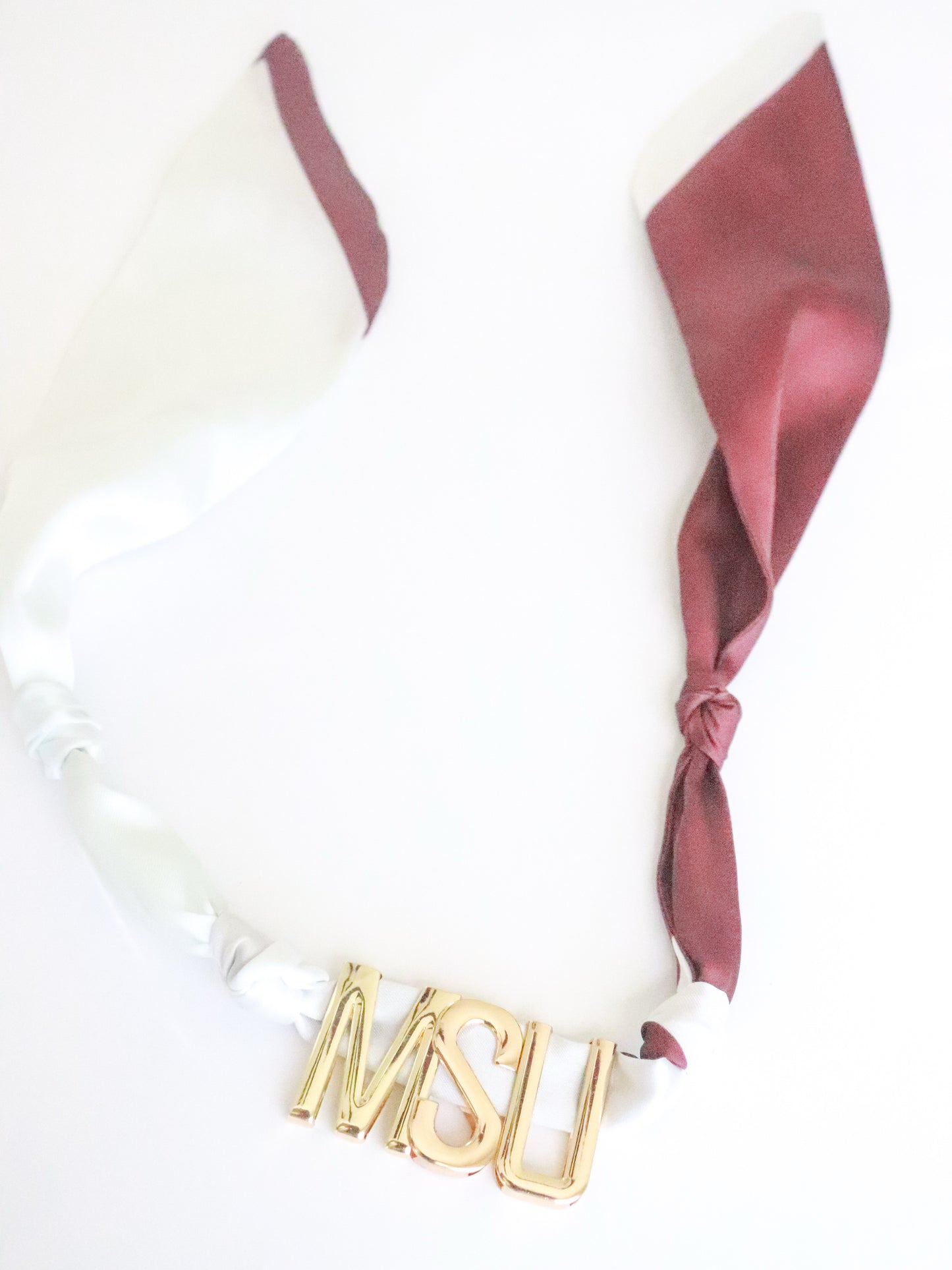 MSU Scarf Necklace
