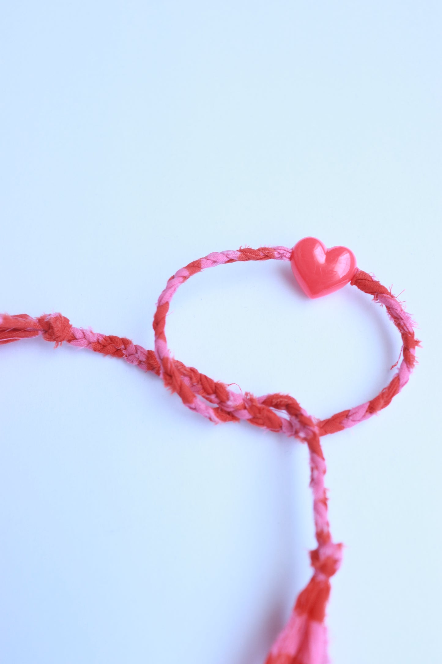 Resin Heart Bracelet