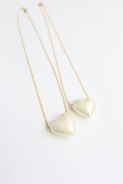 Pearl Heart Necklace