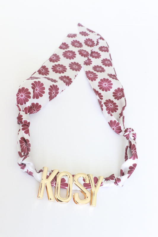KOSY Scarf Necklace