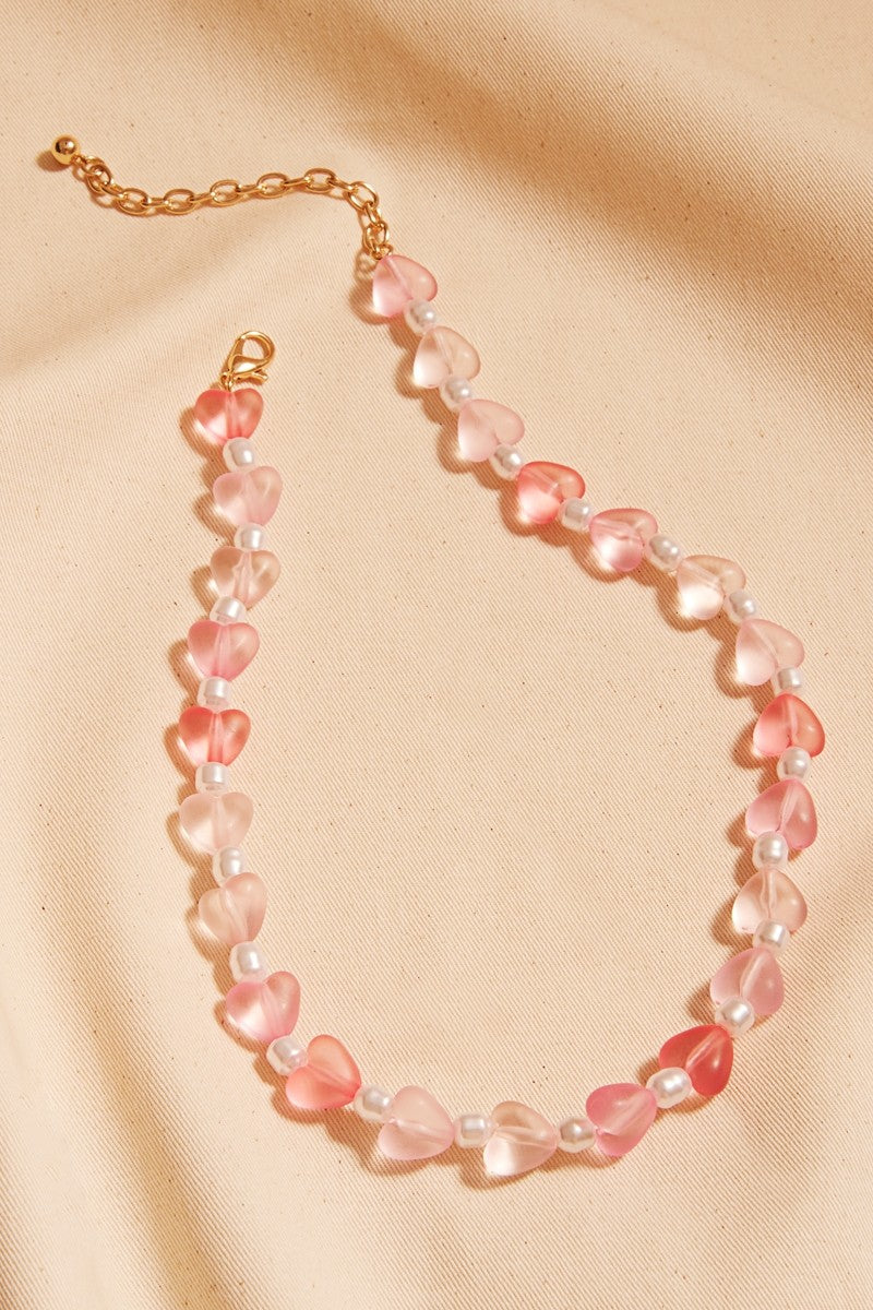 Seaglass Heart Necklace