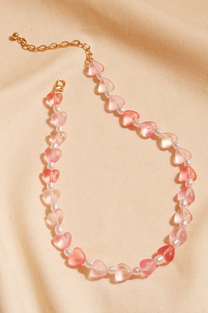 Seaglass Heart Necklace