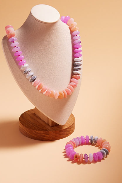 Oval Ombre Necklace